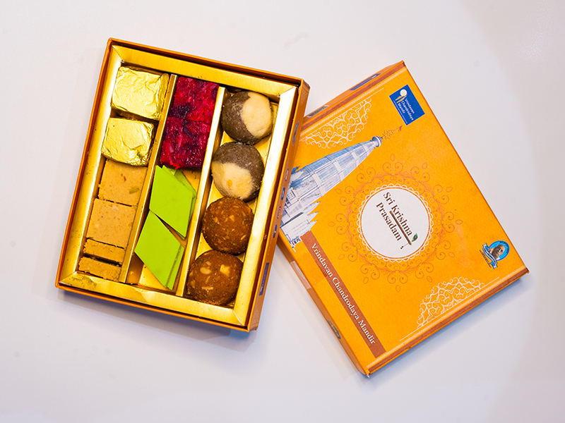 Prasadam from Vrindavan